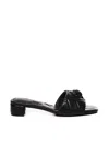 Kurt Geiger Slippers In Quilted Leather Kensington In Black