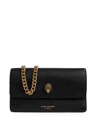 Kurt Geiger Sloane Chain Wallet In Red