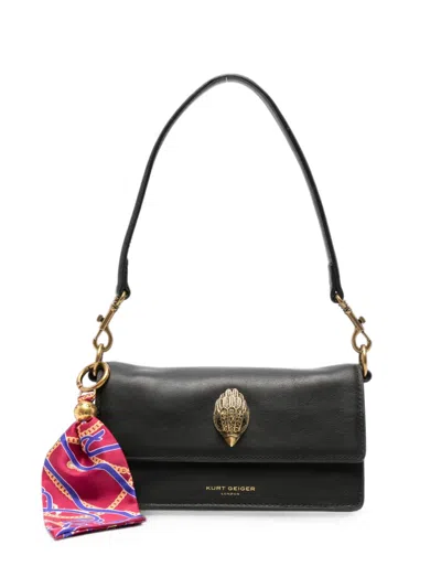Kurt Geiger Sloane Eagle-plaque Tote Bag In Blue