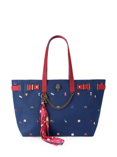 Kurt Geiger Sloane Shopper Bag In Blue
