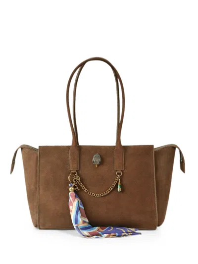 Kurt Geiger Sloane Shopper Bag In Brown
