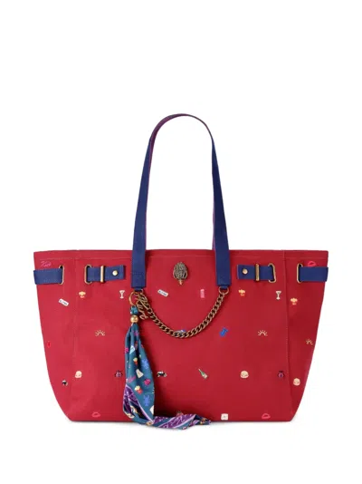 Kurt Geiger Sloane Shopper Bag In Red