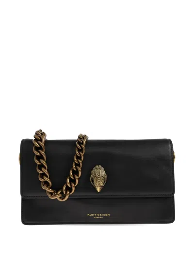 Kurt Geiger Sloane Soft Shoulder Bag In Black