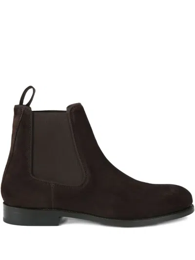 KURT GEIGER SLOANE SUEDE CHELSEA BOOTS