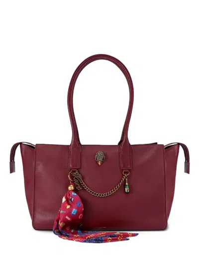 Kurt Geiger Sloane Tote Bag In Burgundy