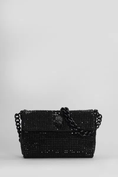 Kurt Geiger Sm Party Shoulder Shoulder Bag In Black Leather
