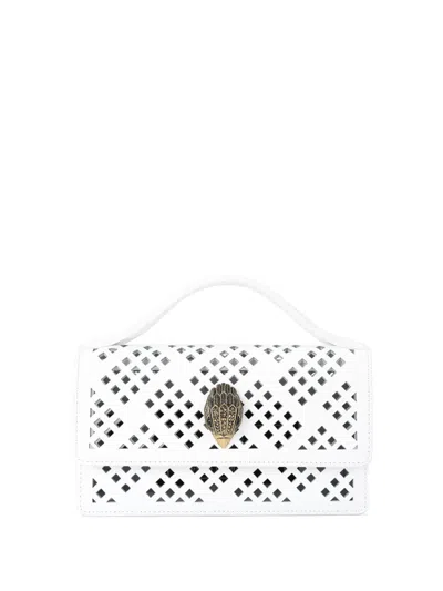 Kurt Geiger Small Bond Tote Bag In Weiss