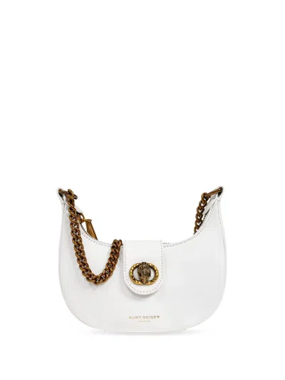 Kurt Geiger Small Chelsea Cross Body Bag In White