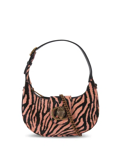 Kurt Geiger Small Chelsea Hobo Bag In Open Pink