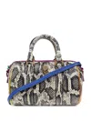 Kurt Geiger London Small Kensington Boston Satchel In Neutrals