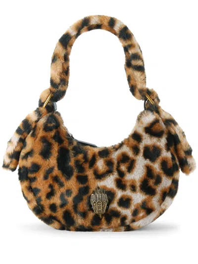 Kurt Geiger Small Kensington Puff Shoulder Bag In Open Brown