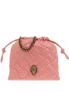 Kurt Geiger Small Kensington Quilted Drawstring Bag