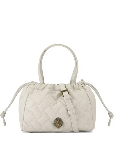 Kurt Geiger Small Kensington String Tote Bag In Nude