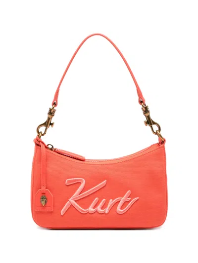 Kurt Geiger Small Kurt Tote Bag In Orange
