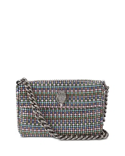 Kurt Geiger Small Party Crystal Shoulder Bag In Multi