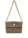 Kurt Geiger Small Party Shoulder Bag In Gold