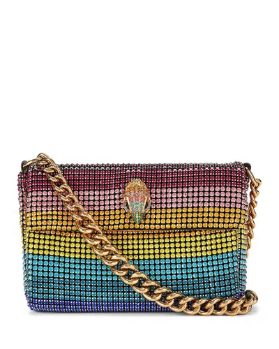 Kurt Geiger Small Party Crystal-embellished Bag In Rainbow