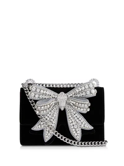 Kurt Geiger Small Shoreditch Crossbody Bag In Blk/white