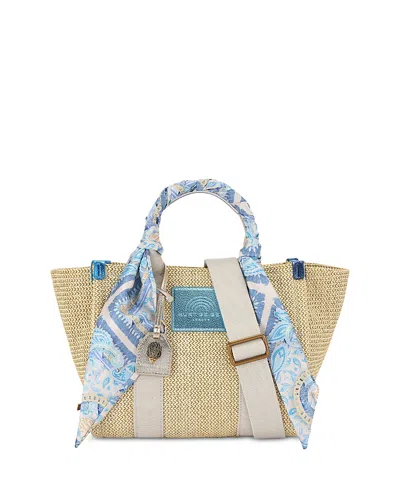 Kurt Geiger Small Southbank Shopper Tote In Open Beige