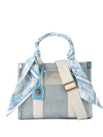 Kurt Geiger Small Southbank Tote Bag In Blue