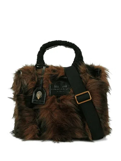 Kurt Geiger Small Southbank Tote Bag In Brown