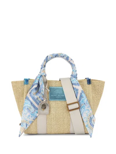 Kurt Geiger Small Southbank Tote Bag In Nude