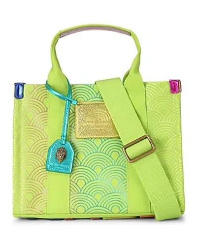 Kurt Geiger Small Southbank Tote In Green