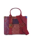 Kurt Geiger Small Southbank Tote Bag In Red