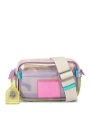 Kurt Geiger Small Vinyl Southbank Camera Bag In Multi