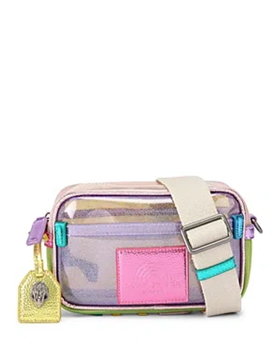 Kurt Geiger Small Vinyl Southbank Camera Bag In Multi