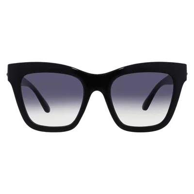 Kurt Geiger Smoke Gradient Ladies Sunglasses Kgl9008 00c1/x8 In Black