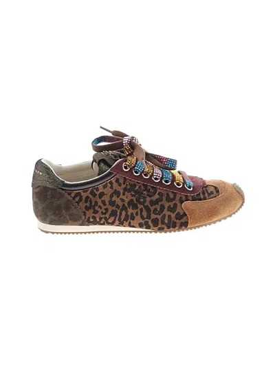 Pre-owned Kurt Geiger Sneakers In Brown