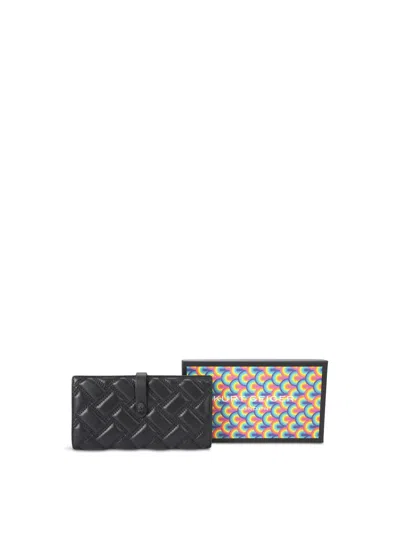Kurt Geiger Soft Wallet In Black