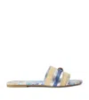 Kurt Geiger London Southbank Slide Sandal In Beige