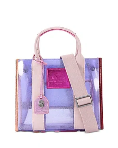 Kurt Geiger Southbank Translucent Mini Bag In Light/pastel