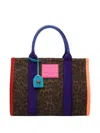 Kurt Geiger Southbank Suede Tote Bag In Brown