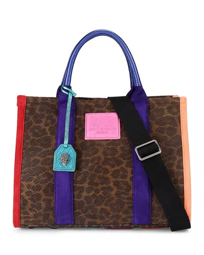 Kurt Geiger Southbank Tote In Brown
