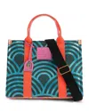 Kurt Geiger London X-small Southbank Canvas Tote In Multi