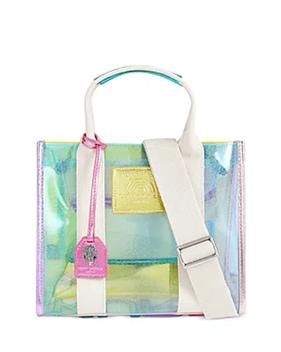 Kurt Geiger Southbank Vinyl Mini Tote Bag In Open Miscellaneous