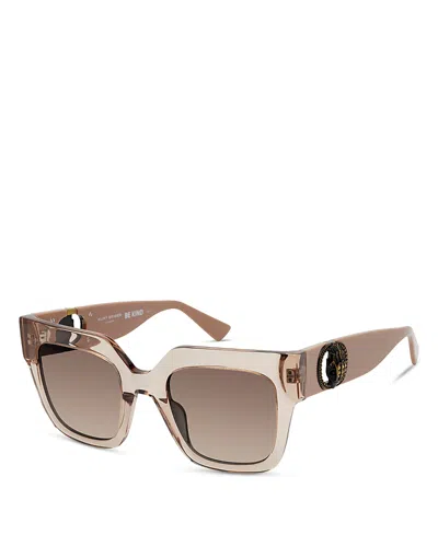 Kurt Geiger Square Sunglasses, 50mm In Brown