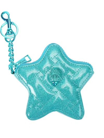 Kurt Geiger Star-shape Wallet In Blue