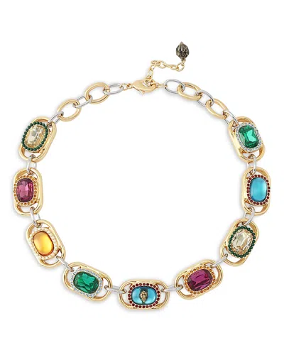 Kurt Geiger Stone Collar Necklace, 17-19 In Multi