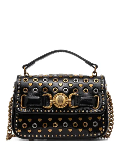 Kurt Geiger Studded Chain Mini Bag In Black