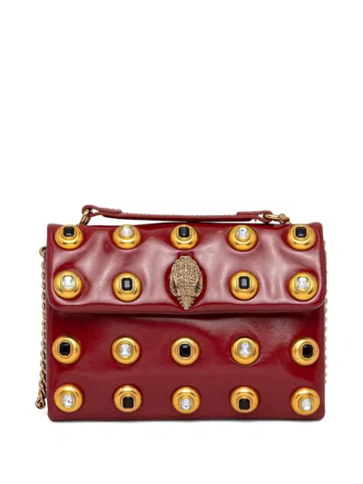 Kurt Geiger Studded Chain Tote Bag In Red