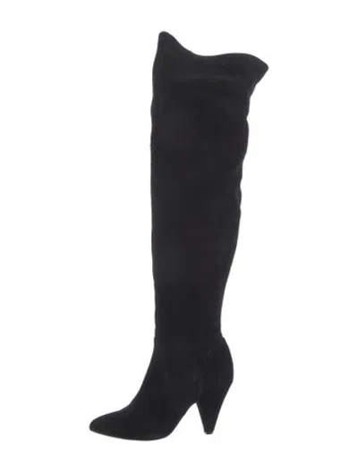 Pre-owned Kurt Geiger Suede Boots In Black