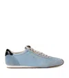 Kurt Geiger Suede Islington Low-top Sneakers In Blue