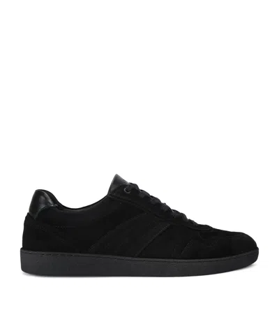 Kurt Geiger Suede Lloyd Drench Sneakers In Black