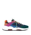 Kurt Geiger Royston Lace-up Sneakers In Multi