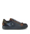 Kurt Geiger London Southbank Tag Platform Sneaker In Blue