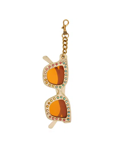Kurt Geiger Sunglasses Charm In Gold